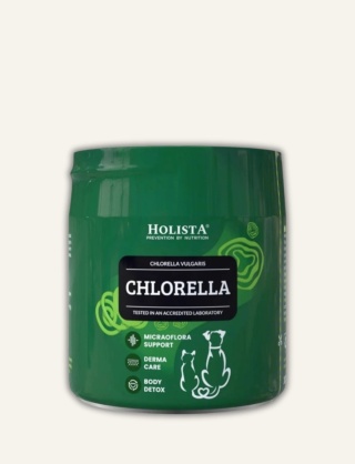 Chlorella dla psa i kota 100g HOLISTA