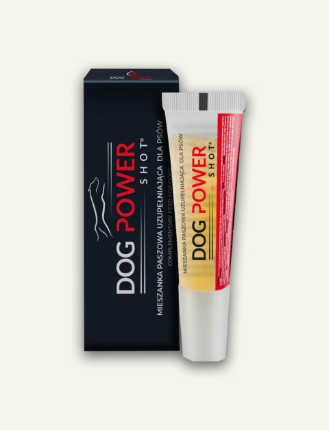 DOG POWER SHOT 16 g - syrop zwiększający wydolność fizyczną i regenerację mięśni u psa