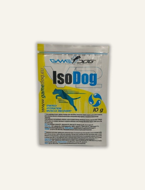 Izotonik dla psa IsoDog saszetka 10g - Game Dog
