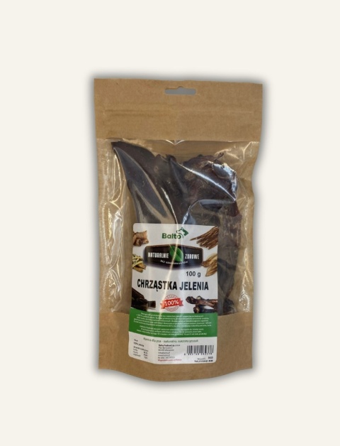Gryzak naturalny - chrząstka jelenia 100 g