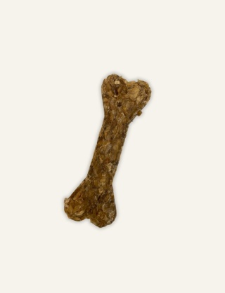 JELEŃ - kość do żucia dla psa Puppy & Senior skóra jelenia 12 cm
