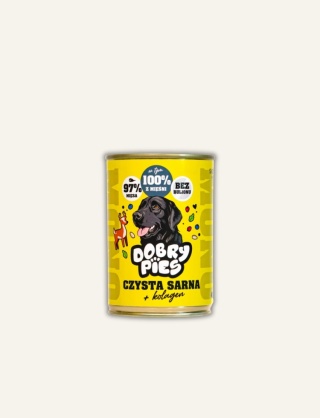 Mokra karma dla psa Sarna z kolagenem 400 g