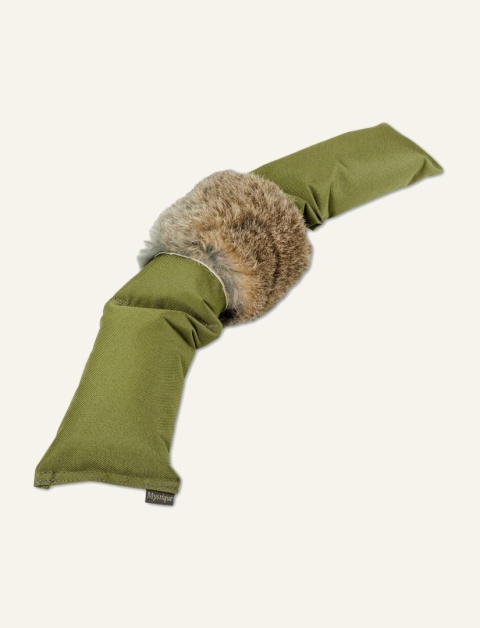 Mystique Dummy 3-częściowe 2,5 kg częściowo pokryte futrem królika - khaki