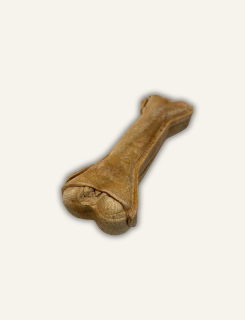 Kość do żucia ze skóry jelenia 12 cm