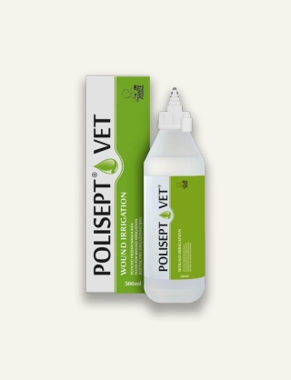 POLISEPT VET® WOUND IRRIGATION - płyn do irygacji ran dla psa i kota 500 ml