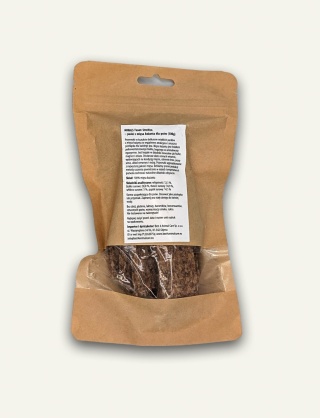 Paski mięsne z bażanta 100 g - naturalny przysmak dla psa