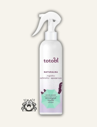 Totobi Naturalna Mgiełka Ochronno-Spacerowa dla psa i kota 300 ml