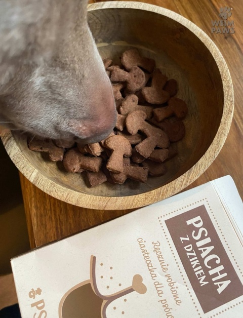 Zdrowe naturalne ciasteczka z dzikiem