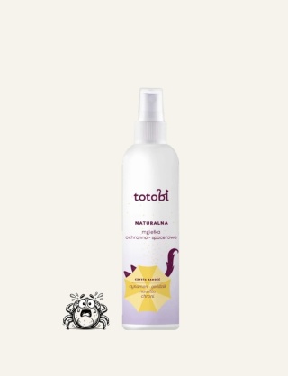 Totobi Naturalna Mgiełka Ochronno-Spacerowa dla psa i kota Cynamon -Goździk 100 ml