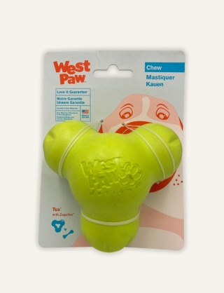 Zabawka na przysmaki dla psa Zogoflex® Tux S zielona - West Paw